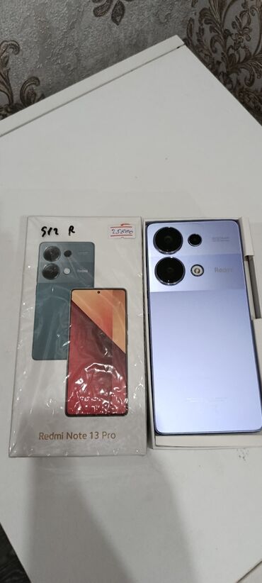 микрофон студийный конденсаторный: Redmi, Redmi Note 13 Pro, Б/у, 512 ГБ, цвет - Фиолетовый, 2 SIM