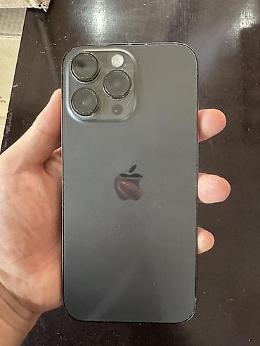 mini iphone: IPhone 14 Pro Max, Б/у, 256 ГБ, Черный — 1