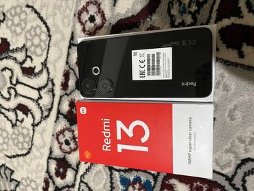 телефон редми нот7: Redmi, Redmi 13, 256 ГБ, түсү - Кара