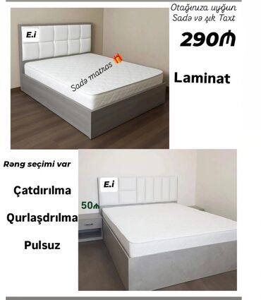 стенка кровать: *Taxt / 2 nəfərlik çarpayı 290Azn💥* ✔️Rəng seçimi var ✔️ *Şəhər
