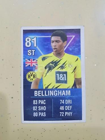 Futbol kolleksiya kartı – “BELLINGHAM” Borussia Dortmund