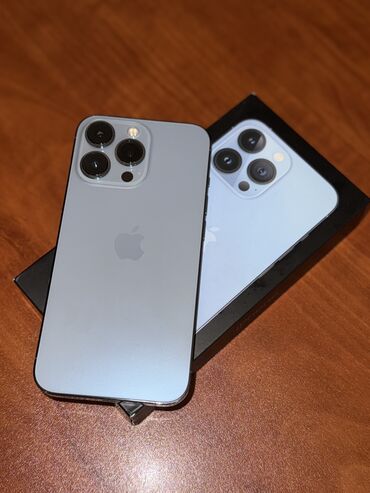 Apple iPhone: IPhone 13 Pro, 128 GB, Sierra Blue, Face ID
