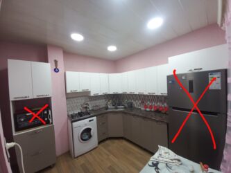 Termolar: Metbex mebeli.qiymet 650 man.ustunde qaz moyka verilir.olcu 1.90+60sm