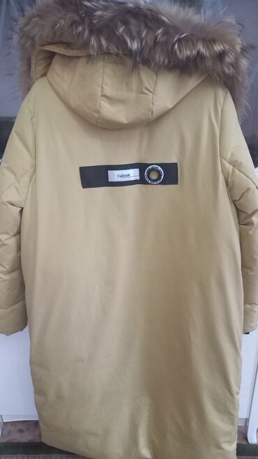 купальник для покрытых: Пуховик, Длинная модель, С капюшоном, 3XL