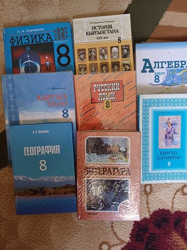 готовые домашние задания по кыргызскому языку 5 класс жусупбекова: Комплект школьных учебников для 8 класса, охватывающий ключевые