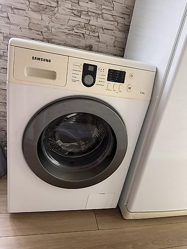 qapi zvanok: Samsung önyükləməli paltaryuyan maşın - Tutum: 6 kq - Rəng: ağ — 1