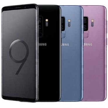 телефони б у сенсорный в Кыргызстан | СТАЦИОНАРНЫЕ ТЕЛЕФОНЫ: Samsung Galaxy S9 Plus | 64 ГБ цвет - Синий, Розовый, Черный | Гарантия, Сенсорный, Отпечаток пальца