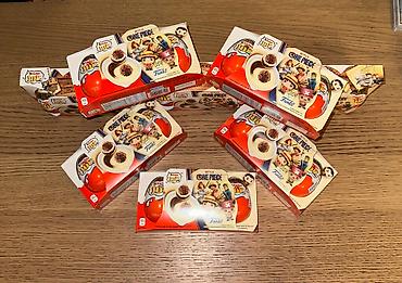 Oyuncaq fiqurlar: 🍫🎁 KINDER JOY × ONE PIECE 🍫🏴‍☠️ 🔥 3 Kinder Joy, 3 FƏRQLİ One Piece — 3