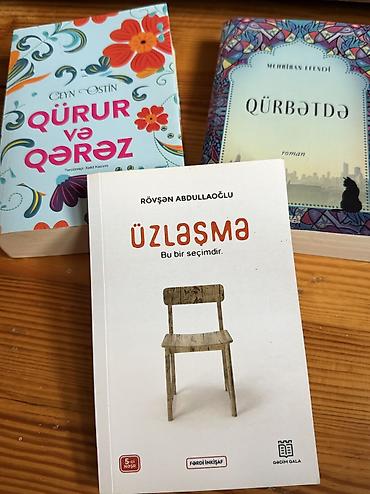 Satılır. 2ci əl kitablar məhdud sayda hər biri yeni kimidir təmiz və