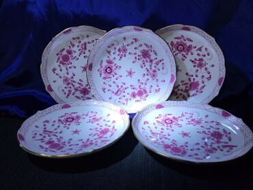 Kuhinjski setovi: Meissen,vintaz tanjiri Nemacka. Meissen desertni — 3