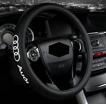 Чехлы на руль: Экокожа Чехол на руль, цвет - Черный — 5