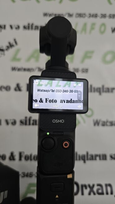Videokameralar: DJI Osmo Pocket 3 Creator Combo portativ kamera və stabilizator seti — 4