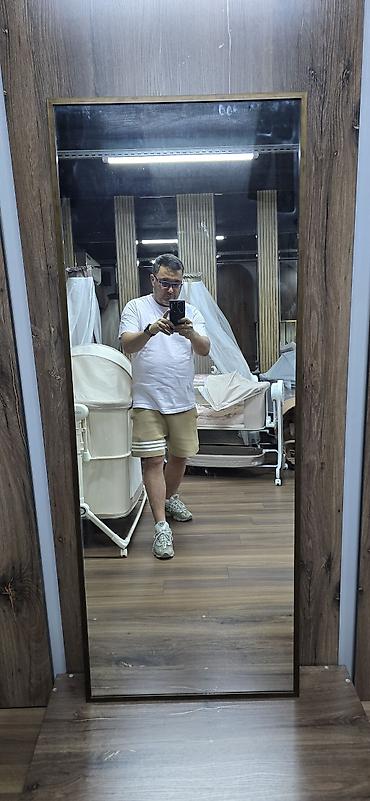 Декор и интерьер: Зеркало в ПВХ раме. Размер 170х70 см, в полный рост. В наличии. Также — 10