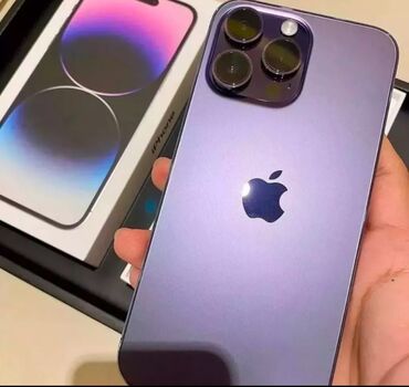 Apple iPhone: IPhone 14 Pro Max, 256 ГБ, Deep Purple