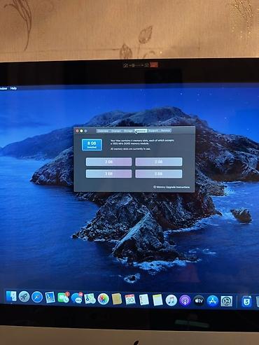 mac mini qiyməti: Apple iMac 21.5" (2011) - Ekran: 21.5" LED, yüksək keyfiyyətli — 5