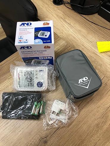 Тонометры: Автоматический тонометр AND (Эй энд Ди) UA-1200 с крупным дисплеем — 9