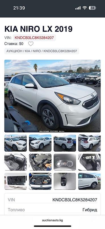 k5 гибрит: Kia Niro: 2019 г., 1.6 л, Робот, Гибрид, Кроссовер — 5