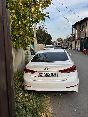 Транспорт: Hyundai Avante: 2018 г., 1.6 л, Автомат, Бензин, Седан — 3