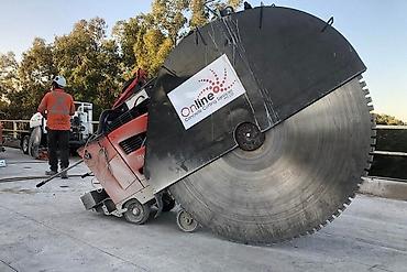 camadan təmiri: Beton kəsmə beton deşmə xidməti Karot - HILTI DD 200 / 350 ilə 25 ° — 3