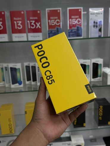 продаю тел: Poco C75, Новый, 128 ГБ, цвет - Черный