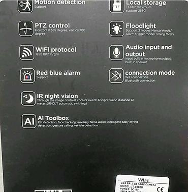 sony playstation 3 console: WiFi PTZ Sigurnosna Kamera JT-9680B Pametna WiFi sigurnosna kamera — 2