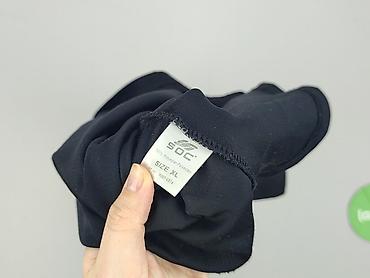 czarne dresy: T-shirt damski, rozmiar XL — 4