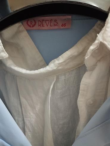kurta: Terranova qadın köynəyi – XS ölçü - Naxış: qara-ağ şaquli zolaqlar — 5