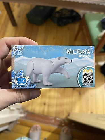 mcdonalds oyncaq: Xaricdə 40 azn civarı satılır. Mc Donald’s fiqur Wiltopia Polar Bear — 2