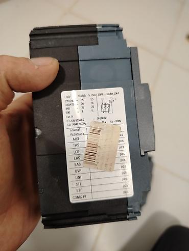 elektro mişar: Siemens Elektrik avtomat, 3 faza — 10