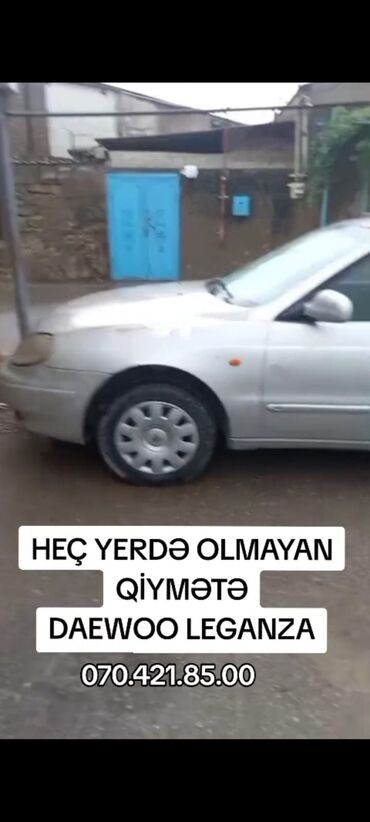 Digər nəqliyyat: Daewoo Leganza: 1.6 l | 1999 il Hetçbek