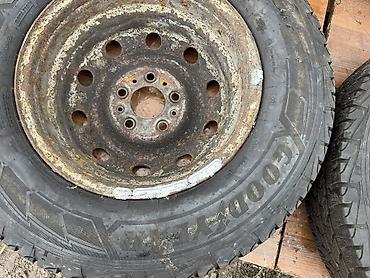 Колеса в сборе: Колеса в сборе 215 / 75 / R 16, Зима, Б/у, Комплект, Легкий коммерческий транспорт (C/LT), Железные, отверстий - 5 — 25