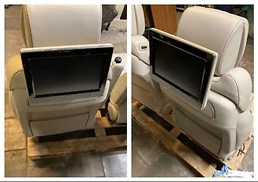 l405: Комплект сидений, Кожа, Land Rover 2017 г., Б/у, Оригинал — 2