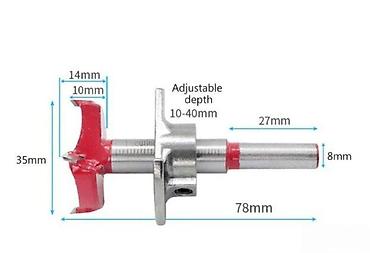 parkside mini testera: BURGIJA ZA SARKE FI35 VIDIA | Burgija za sarke fi35mm sa vidia — 3