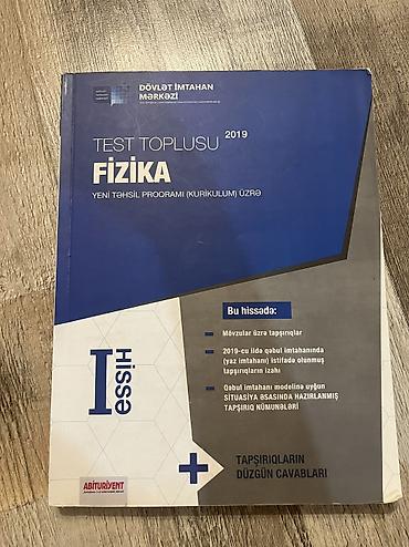 Testlər: Fizika 2019 yenidir işlənməyib — 1
