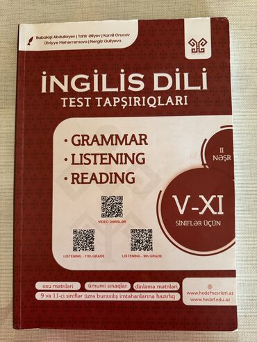 5 ci sinif azerbaycan dili kitabi 2020: İng dili buraxılış imtahanına uyğun bütün testlər qrammatika listening