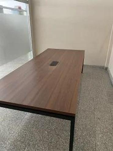 Kancelarijski stolovi: KANCELARIJSKI STO IZRADA PO MERI MODEL TRAPEZ HRAST | Izrada nameštaja — 12