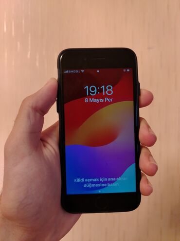 iphone 7 case: IPhone 7, 32 GB, Jet Black, Barmaq izi