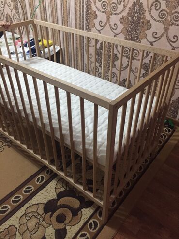 детская кровать б у в Кыргызстан | ДЕТСКИЕ КРОВАТИ: Детская кровать 
IKEA
Хорошее состояние