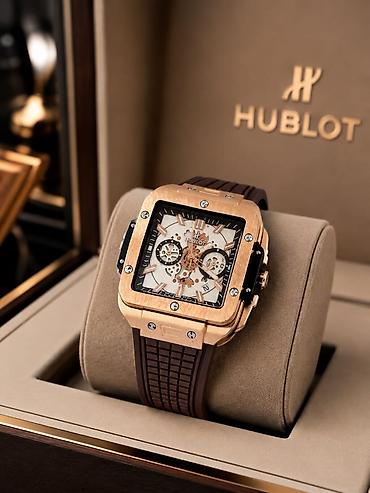 saat omega: Yeni, Qol saatı, Hublot, rəng - Qızılı — 4
