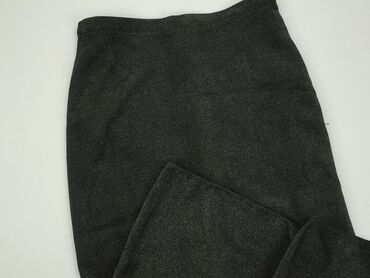 czarne rozkloszowane spódnice midi: Spódnica, 3XL, stan - Dobry