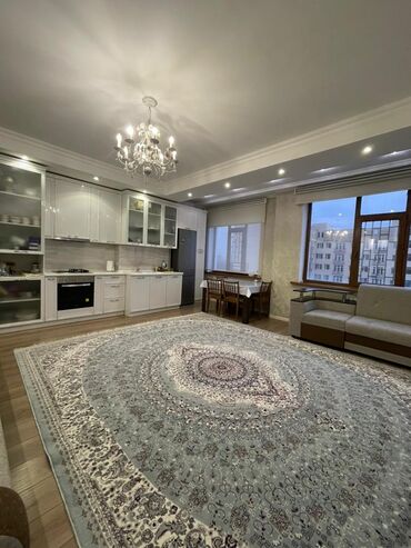 кыргызстан квартиры продажа: 3 комнаты, 85 м², Элитка, 11 этаж, Евроремонт