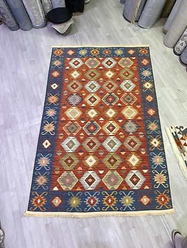 Килим ковровый двусторонний, этнический узор - Размер: 160 × 230 см -