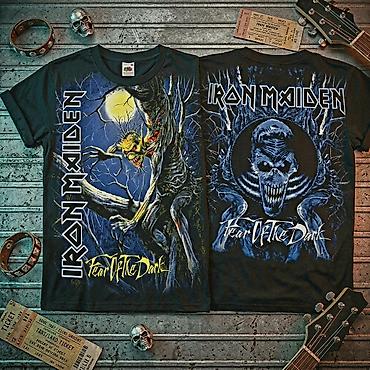 Футболки: Футболки с принтами Iron Maiden (черные) Варианты дизайна: - — 21