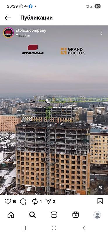 15: 1 комната, 61 м², Восток-5 мкр Элитка, 10 этаж, ПСО (под самоотделку) — 1