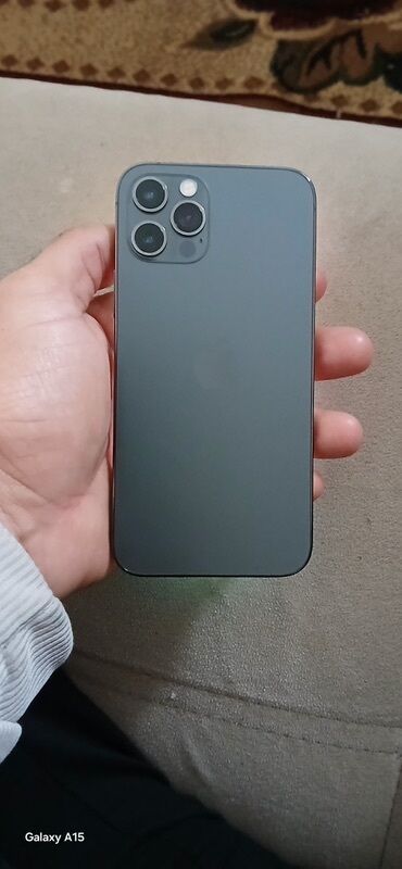 Apple iPhone: IPhone 12 Pro, 128 GB, Graphite, Face ID