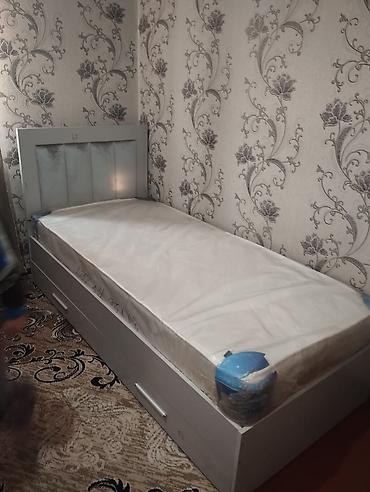 bunk bed: Односпальная кровать, Новый, С мягким изголовьем, длина - 200 см — 10