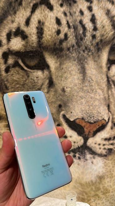 balaca telfonlar: Redmi Note 8 Pro, 64 GB, rəng - Mavi, Barmaq izi — 2