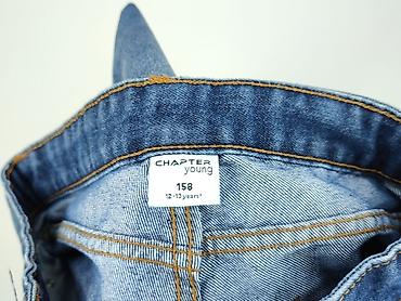 jorts 34: Spodnie jeansowe, 13 lat, 158, stan - Idealny — 4