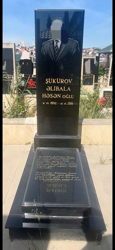 Başqa xidmətlər: Qəbir işlərinin görülməsi — 9