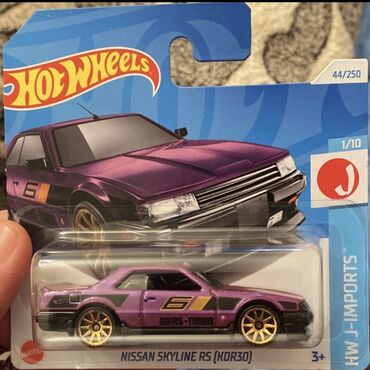 hot wheels oyuncaq dəsti: Hot wheels Skyline R-30
Nadir modeldi kolleksiyon dəyəri var